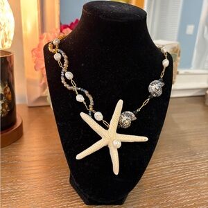 Starfish Pearl Necklace